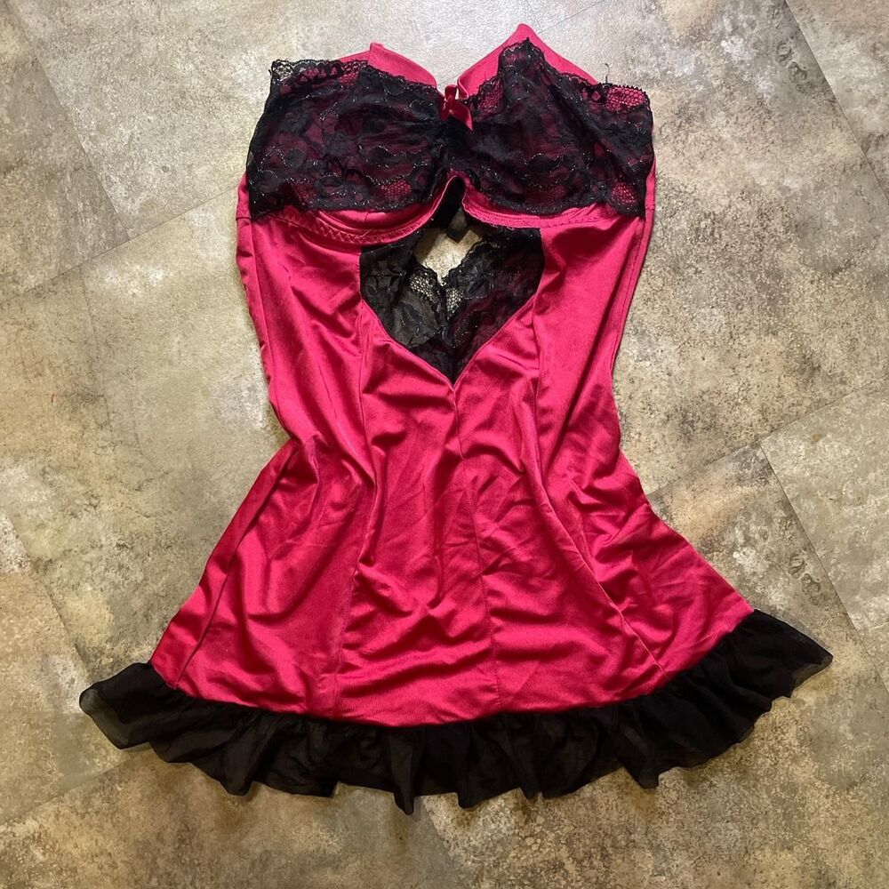 Fuchsia Women's Pink and Black Dress